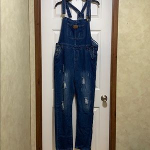 Jean overalls